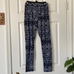 Elephant Print Leggings
